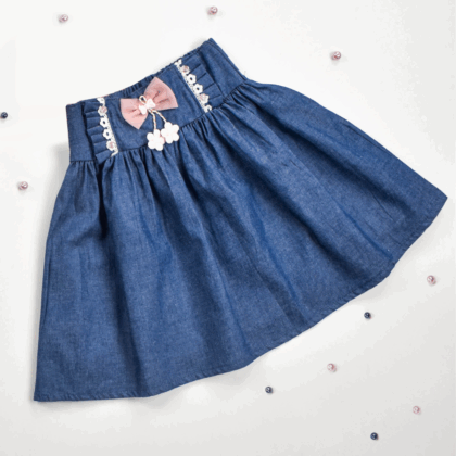 FALDA CHAMBRAY